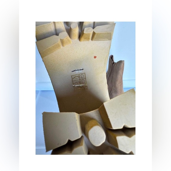 NIB Jeffrey Campbell + FP Exclusive Preston Platform Size 9 GREEN/BONE OR TAN - Picture 5 of 14